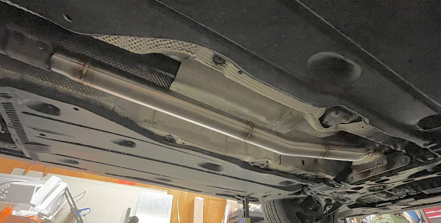 CCdesign 4" GESi Catted Downpipe MK7/7.5 VW Golf R & 8V/8S Audi A3/S3 AWD