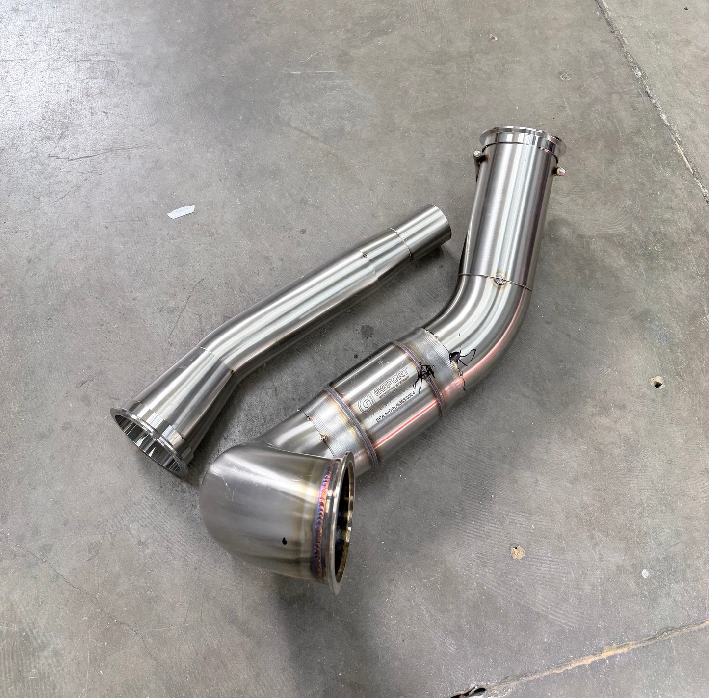 CCdesign Full 4" Downpipe MK8/8.5 VW GTI/Jetta 2.0T & 8Y Audi A3 FWD