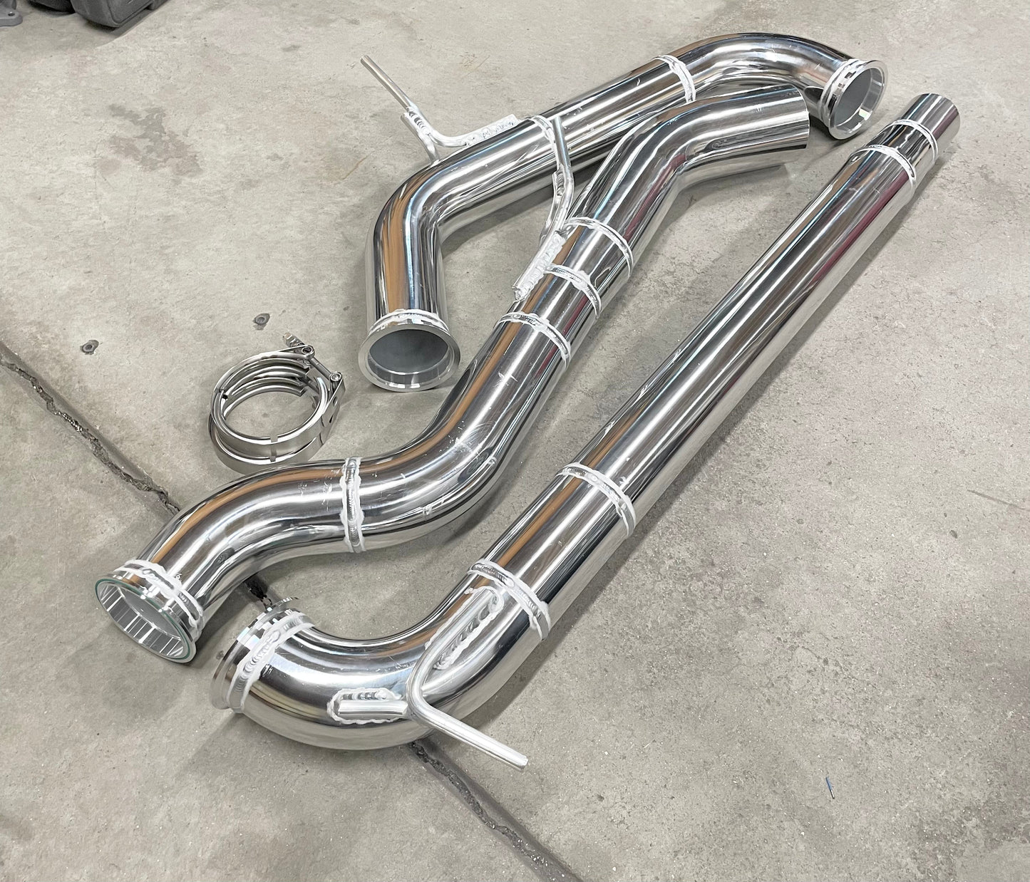 CCdesign **MK7.5** VW Golf GTI 3.5" Single Exit Catback Exhaust (Passenger Side)