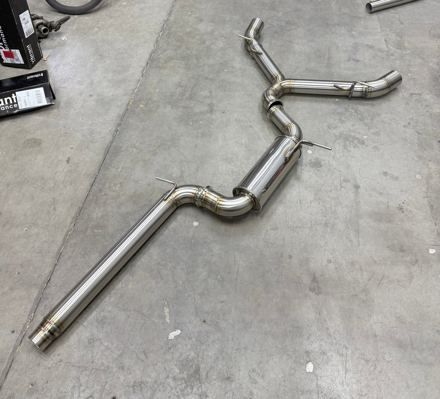 CCdesign **MK7** VW Golf GTI 3.5" Catback Exhaust