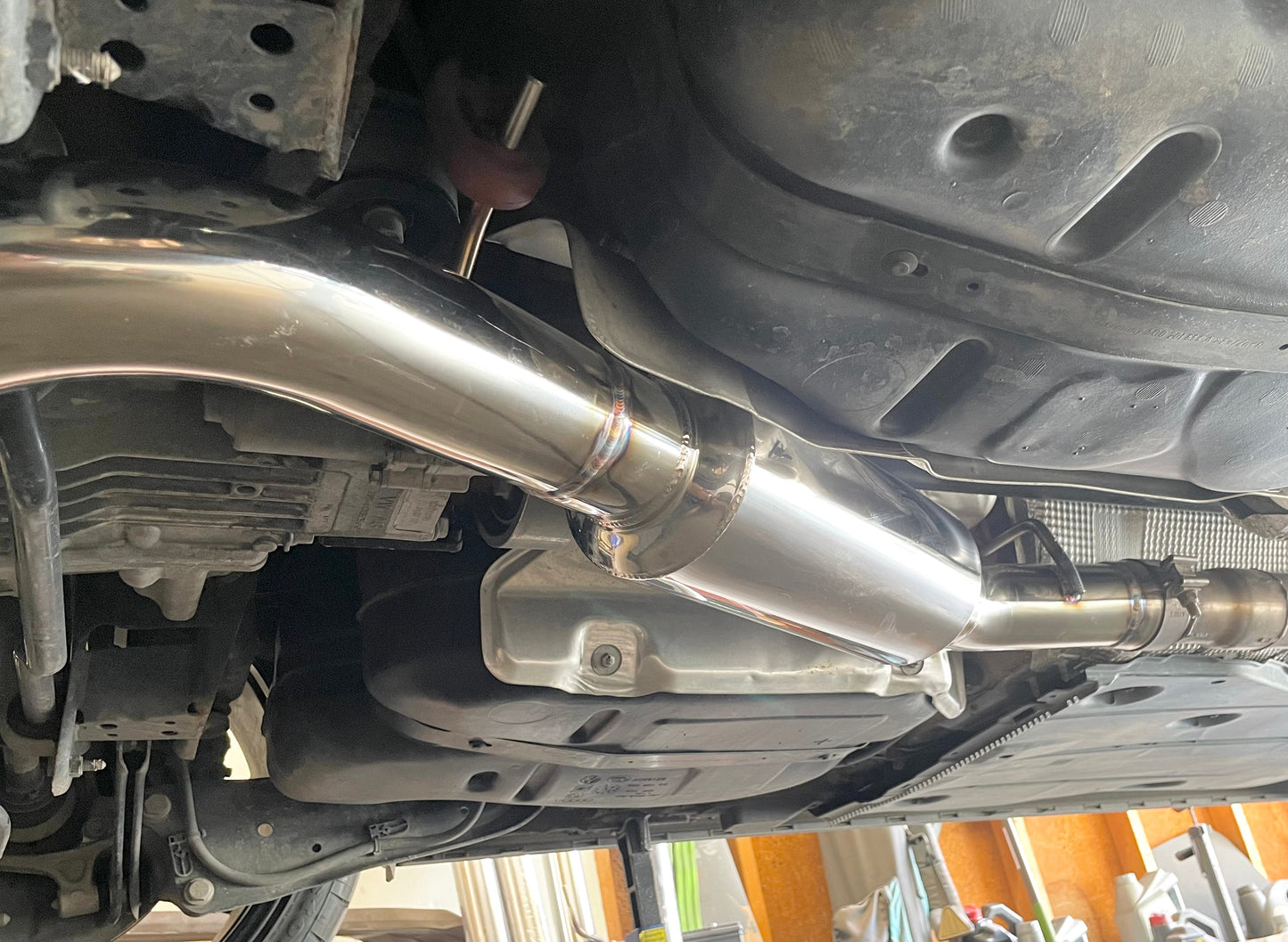 CCdesign 8V Audi S3 Single Exit Catback Exhaust (Passenger Side)