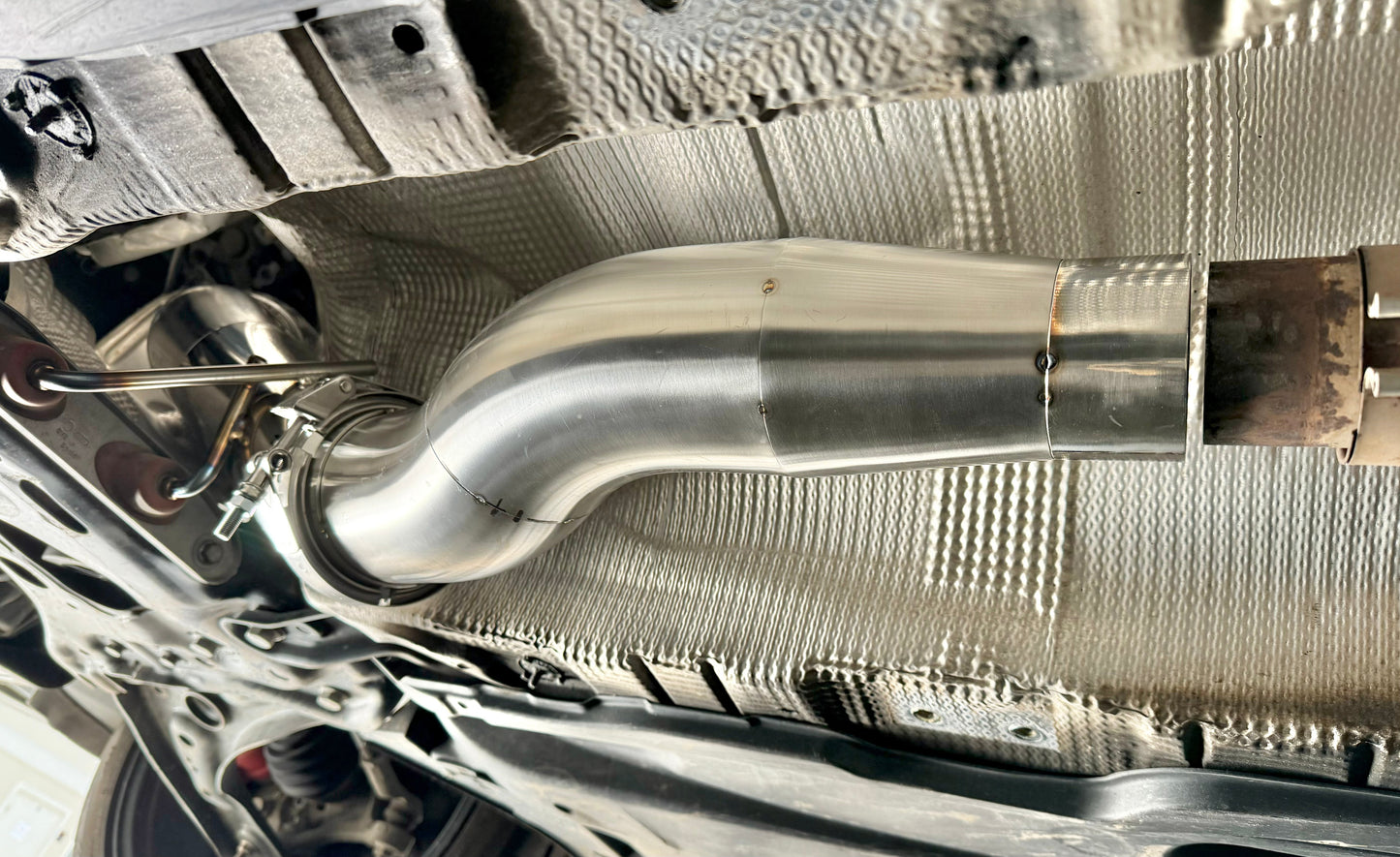 CCdesign Full 4" Downpipe MK7/7.5 VW GTI/Jetta 2.0T & 8V/8S Audi A3 FWD