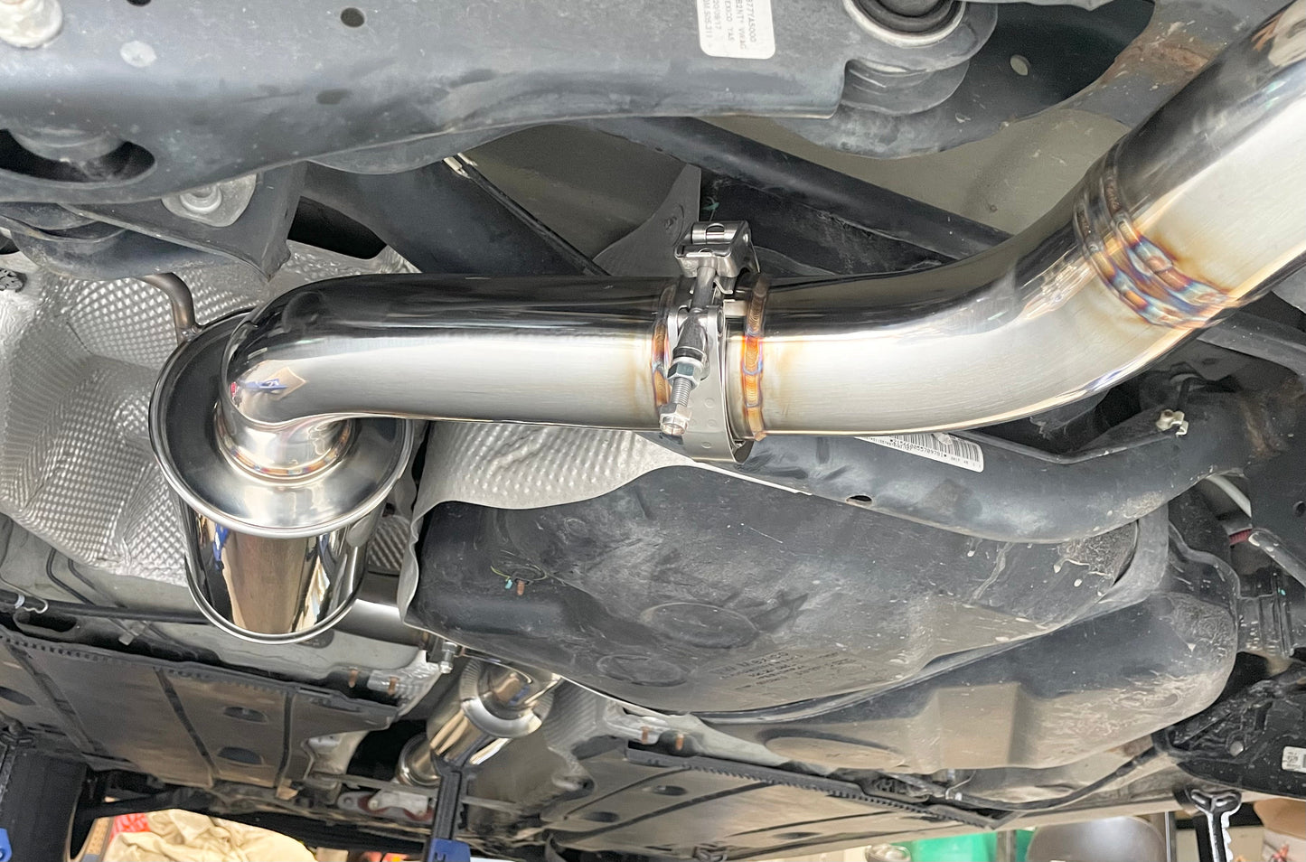 CCdesign **MK7.5** VW Golf GTI 3" Single Exit Catback Exhaust (Driver Side)