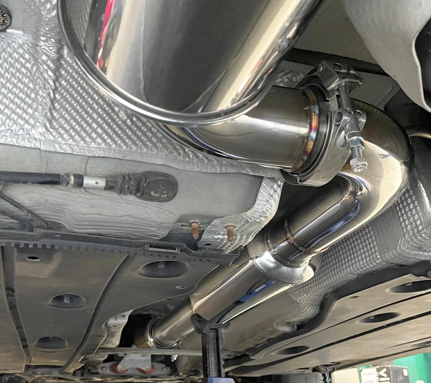 CCdesign **MK7.5** VW Golf GTI 3" Single Exit Catback Exhaust (Passenger Side)