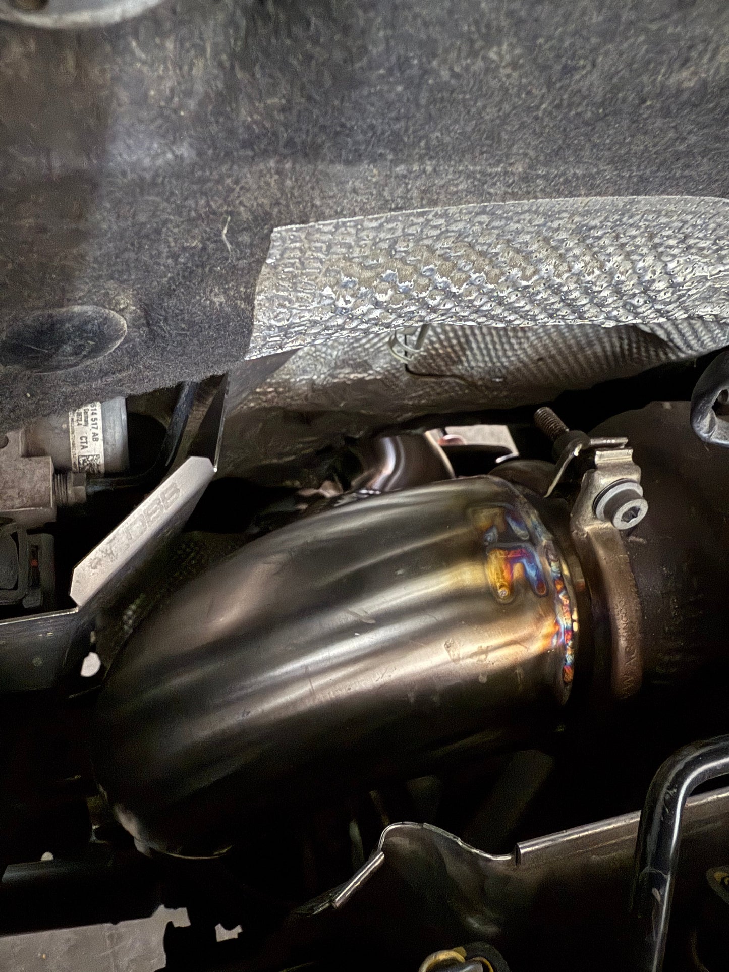 CCdesign Full 4" Downpipe MK7/7.5 VW Golf R & 8V/8S Audi A3/S3 AWD