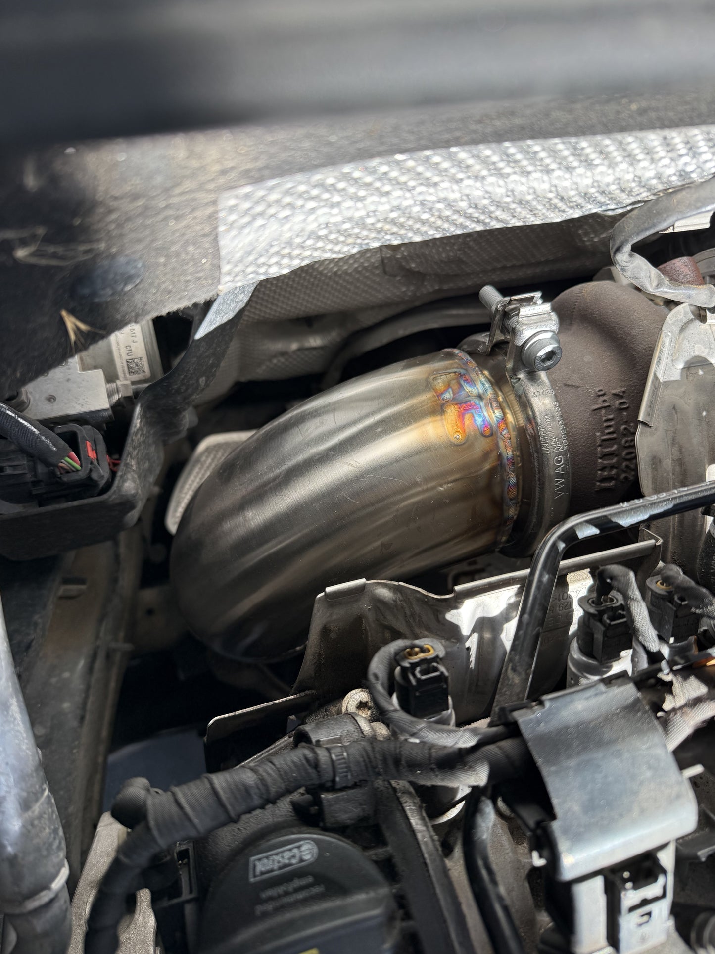 CCdesign Full 4" Downpipe MK7/7.5 VW GTI/Jetta 2.0T & 8V/8S Audi A3 FWD