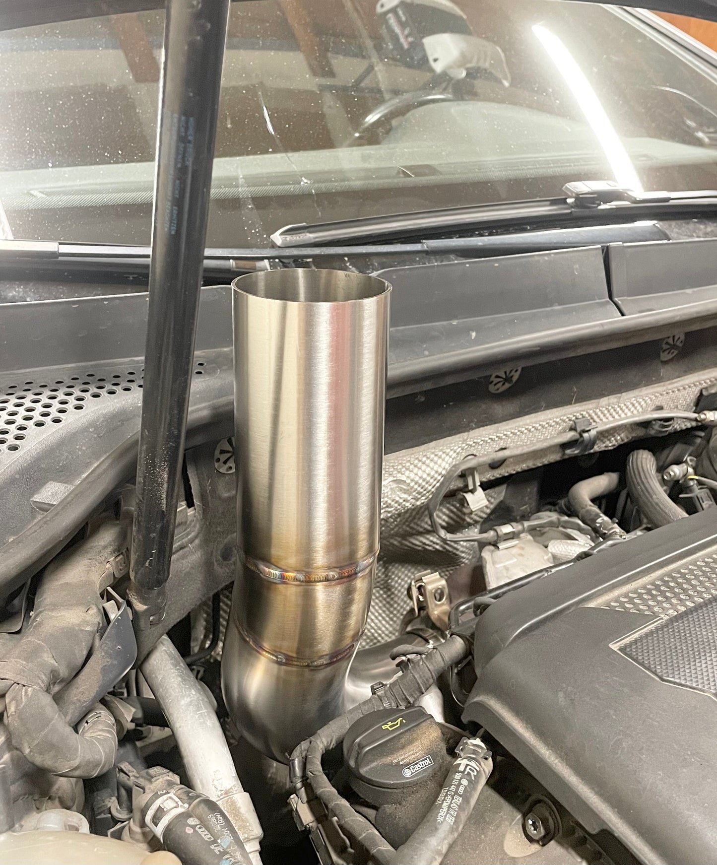 CCdesign 15-21 Audi 8V A3/S3 & Volkswagen MK7/7.5 Golf GTI/R Hood Exit Exhaust