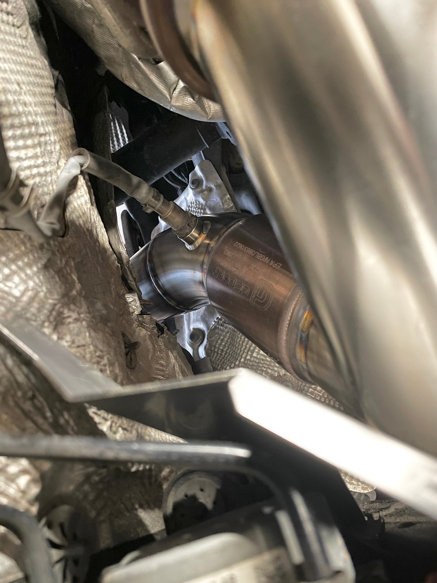 CCdesign 3.5" GESi Catted Downpipe MK7/7.5 VW Golf R & 8V/8S Audi A3/S3 AWD