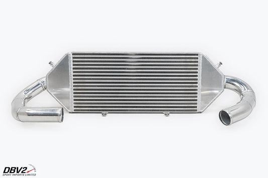 DBV2 Volkswagen MQB/EVO4 Fitment True Front Mount Intercooler + Crash Bar Kit
